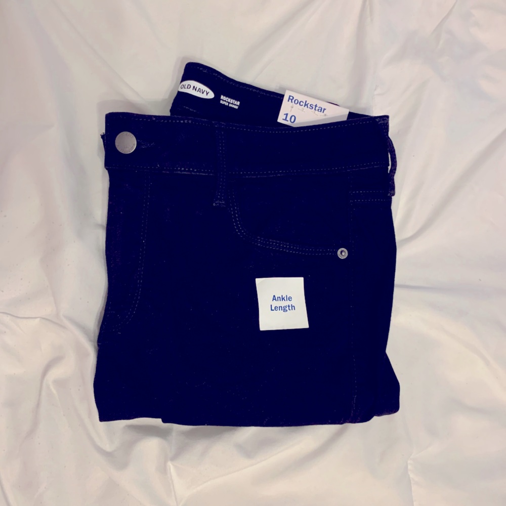Old Navy Rockstar Black Skinny Jeans